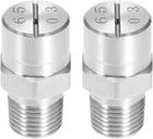 Uxcell Flat Fan Spray Tip - 1/8BSPT Male Thread 304 Stainless Steel Nozzle 65 New. Price: $13.99.