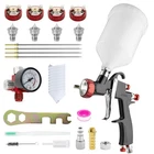 Rrj Lvlp Spray Gun R500, Air Paint Automotive With 1.3/1.5/1.8/2.0MM Nozz... New. Price: $76.61.