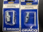 2 Pack Graco Hose Connector 3000 Psi New. Price: $10.00.