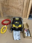 Wagner Paint Crew Model 770 Electric Airless Sprayer With Hose & Nozzle Open. Price: $160.00.