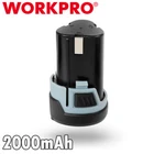 Workpro 12V 2.0A Lithium-ion Battery Pack Compatible With Power Tool New. Price: $24.99.