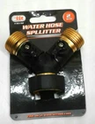 Jmk Iit 30192 Water Hose Splitter 2-WAY 3/4" Connection No-leak Y-shaped Design Open. Price: $19.99.
