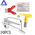 10 Pcs For Sprayers 3600PSI Airless Paint Gun W/ Tip&tip Guard New. Price: $164.55.