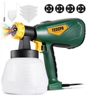 Paint Sprayer, Teccpo 500 Watts Up To 100 Din-s, 800ML/MIN Hvlp TAPS02P New. Price: $14.99.