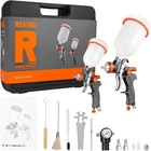 Refine Hvlp Air Gravity Sets, 2-SPRAY Paint Gun, 1.0MM 100ML & 1.4/1.7 New. Price: $130.80.