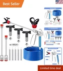 High-performance 3600 Psi Airless Paint Sprayer Kit: Precision Every Surface New. Price: $69.99.