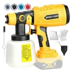 Cordless Paint Sprayer, Handheld Gun With 3 Patterns & 4 Nozzles,... New. Price: $61.47.