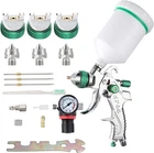 Endozer Professional Hvlp Spray Gun Set Gravity Feed Air With 1.4, 1.7 New. Price: $55.67.