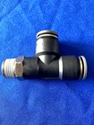 Graco # 15T643 Swivel Tee Fitting For : Merkur Bellows Aa & Airless Sprayers Open. Price: $16.00.