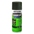 Rust-oleum Camouflage Spray Paint, Flat Deep Forest Green, 12 Oz Can, 2/PACK New. Price: $28.02.