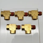 Parker VS2225P-4 Fittings 1/4" Street Tee Fnpt X Mnpt Brass Pack Of New. Price: $23.49.