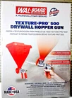 Wal-board Tools Texture-pro 500 Hopper Gun 1.75 Gal New. Price: $49.95.