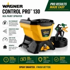 Wagner Control Pro 130 W/ T2 Gun Electric Airless Paint Sprayer 2435698 New. Price: $189.99.