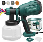 Paint Sprayer, 700W Hvlp Gun With 4 Nozzles & 3 Patterns, New. Price: $29.99.