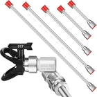 8PCS Airless Paint Sprayer Gun Tip Extension Pole Rod Set For New. Price: $61.81.