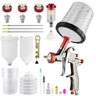 Srq R500 Lvlp Air Spray Gun With 650ML Mixing Cup & 600ML Reusable Plastic Cu... New. Price: $78.92.