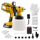1400ML Cordless Sprayer W/ Battery Led Light Handheld Gun Painter New. Price: $35.57.