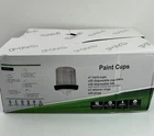 Disposable Paint Cups For Spray 50 With Lids, 1 Retainer Rings, Open. Price: $40.61.