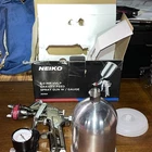 Neiko 31216A Air Spray Paint Gun **missing Nozzle** Open. Price: $36.95.