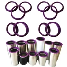 Epoxy Resin Paint Tumbler Shields - 10PC Silicone Rim Protectors For Diy Glit... New. Price: $16.97.