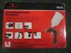 Air Spray Gun Low Volume Pressure A610 Aeropro Tool Inc. Brand New. Price: $75.00.