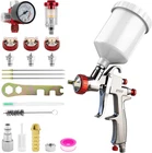 R500 Lvlp Air Spray Gun Premium Kit With 1.3/1.5/1.7MM Nozzle & Regulator, C New. Price: $91.62.