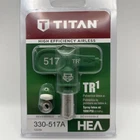 Titan TR1 Hea High Efficiency Airless Spray Latex 1000 Psi 330-517A New. Price: $27.97.