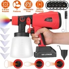 Imountek Electric Cordless Sprayer Hvlp Airless Gun Handheld Painter New. Price: $49.37.