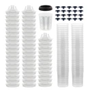 22 Oz Disposable Paint Cups 125 Micron -compare To 3M Pps 16301 & 16001 Box 50 New. Price: $62.99.