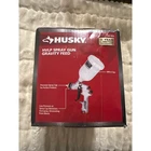 Husky Hvlp Spray Gun Gravity Feed 600CC Cap 40PSI Max Tool Used. Price: $55.00.