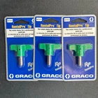Graco Reversible Airless Paint Spray Tip Rental Pro Rnt 619 - Green .019" LOT/3 New. Price: $48.74.