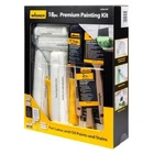 Wagner 18PC Premium Painting Kit Rollers Brushes Tray Liner Drop Cloth Latex Oil New. Price: $39.99.