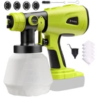Tairda Cordless Paint Sprayer Compatible For Ryobi 18V Battery (no Green New. Price: $71.23.