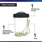 3M Pps Series 2.0 Type H/o Pressure Cup Large/standard (28 Fl OZ/22 Oz, 828M/ New. Price: $113.03.