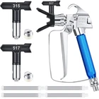 Tondiamo 8 Pieces Airless Paint Sprayer Gun With Nozzle Guard 2 Tip... New. Price: $34.44.