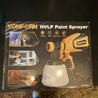Vonforn Hvlp Paint Sprayer VF803 700W Handheld 1200ML 4 Nozzles New. Price: $45.00.
