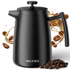 Secura 50OZ French Press Coffee Maker 304 Insulated, 3-LAYER Filter New. Price: $67.18.