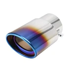 Exhaust Tips 2.5" Inlet 3.34" Outlet 5.43" Long Universal Adjustable ... New. Price: $48.09.