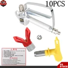 10 Pcs 3600PSI Airless Paint Gun W/ Tip&tip Guard Sprayers For New. Price: $152.93.