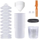 Disposable Paint Sprayer Gun Cup 20 OUNCE(600ML) Kit 10PCS, White New. Price: $37.35.