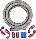 Evil Energy 4AN 10FT Nylon Braided Cpe Fuel Line Hose Kit Silver New. Price: $74.28.