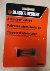 Black & Decker Atomizer Valves C800640 For Stain Sprayer - New Upc 01256400640. Price: $20.97.