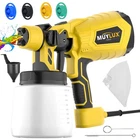 Paint Sprayer, 800W Hvlp Gun With 5 Nozzles & 3 Patterns, Electric Pain... New. Price: $31.31.