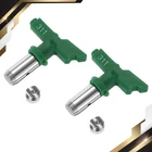 2PACK Reversible Tips For Airless Sprayer 311 Paint Nozzle Green New. Price: $16.37.