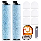 Keluke 9 Pack Replacement Roller Brush And Foam Filters Kit Compatible Shark New. Price: $37.76.