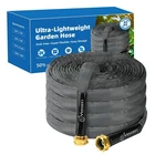 Yereen Non-expanding Garden Hose, Lightweight Flexible Flat Ft, Gray New. Price: $38.28.