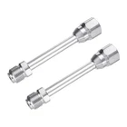 Uxcell 2PCS 15CM/6" Airless Paint Spray Gun Tip Extension 6", Silver Tone New. Price: $29.99.