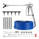 Vevor 3600PSI Airless Paint Sprayer Gun Hose Kit With 5 Tips New. Price: $89.99.