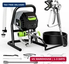 Workpro 700W Airless Paint Sprayer, 2900PSI High Efficiency Thinning-free Electr New. Price: $351.55.