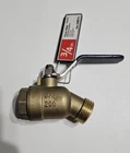 American Valve M76QT 3/4" Quarter Turn Hose Bib Fip, 2 Port, 3/4-INCH, Brass New. Price: $32.97.